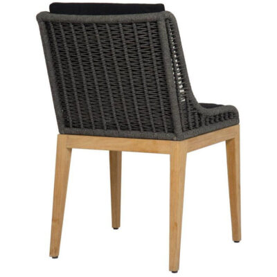 Sorrento Dining Chair - Natural - Regency Black 109518 109518 SORRENTO DINING CHAIR NATURAL REGENCY BLACK 3