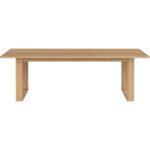 Tropea Dining Table - Natural - 94" 109519 109519 TROPEA DINING TABLE NATURAL 94 1