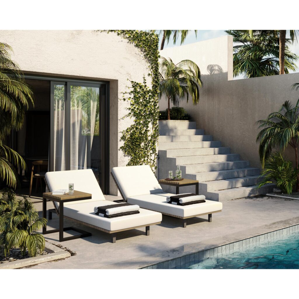 Geneve Lounger - Palazzo Cream - Image 6