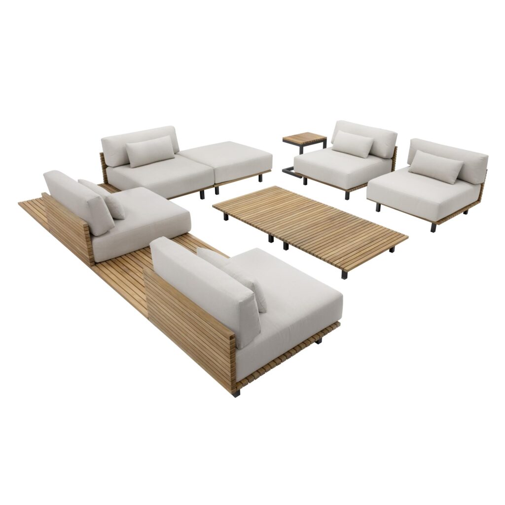 Geneve Modular - Armless Chair - Palazzo Cream - Image 11