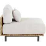 Geneve Modular - Armless Chair - Palazzo Cream 109532 109532 GENEVE ARMLESS CHAIR PALAZZO CREAM 2