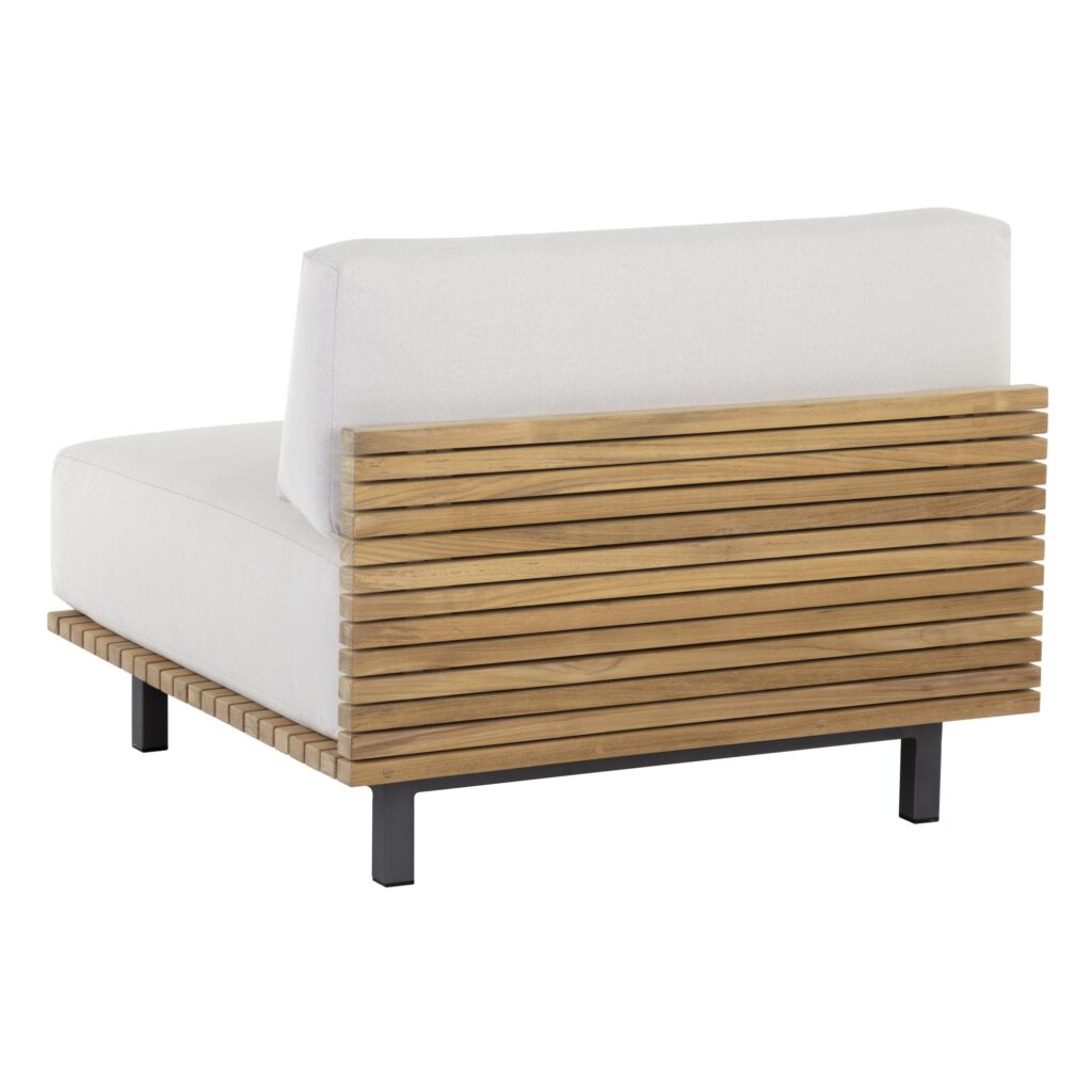 Geneve Modular - Armless Chair - Palazzo Cream - Image 4