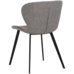 Arabella Dining Chair - Bravo Cognac / November Grey 109537 109537 ARABELLA DINING CHAIR BRAVO COGNAC NOVEMBER GREY 3