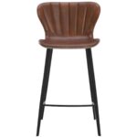 Arabella Counter Stool - Bravo Cognac / November Grey 109538 109538 ARABELLA COUNTER STOOL BRAVO COGNAC NOVEMBER GREY 1