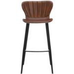 Arabella Barstool - Bravo Cognac / November Grey 109539 109539 ARABELLA BARSTOOL BRAVO COGNAC NOVEMBER GREY 1
