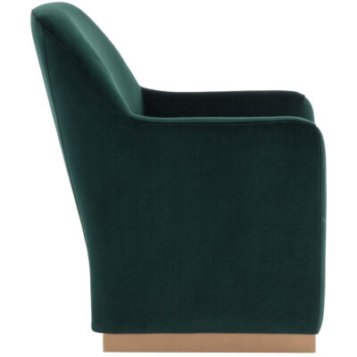 Jaime Lounge Chair - Meg Dark Emerald 10 Jaime Lounge Chair - Meg Dark Emerald 109568 109568 JAIME LOUNGE CHAIR MEG DARK EMERALD 2