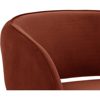 Rosalia Lounge Chair - Meg Rust 109583 109583 7