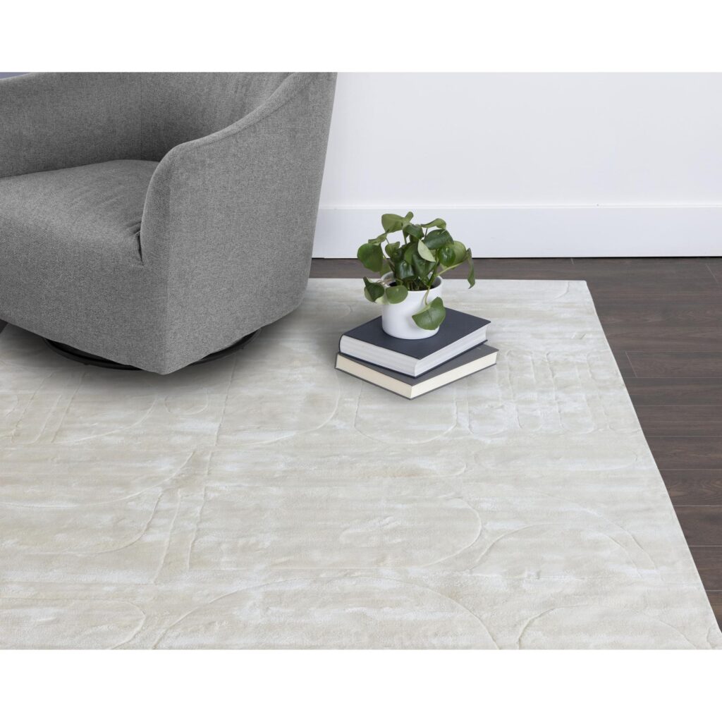Caruso Hand-Loomed Rug - Cream / Ivory - 9' X 12' - Image 2