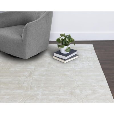 Caruso Hand-Loomed Rug - Cream / Ivory - 10' X 14' 8 Caruso Hand-Loomed Rug - Cream / Ivory - 10' X 14' 109592 109592 CARUSO HAND LOOMED RUG CREAM IVORY 10X14 5