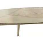Tuner Coffee Table - Oval 109634 109634 TUNER COFFEE TABLE ANTIQUE BRASS IRON 7