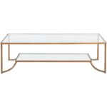 Kessler Coffee Table 109638 109638 KESSLER COFFEE TABLE ANTIQUE BRASS 2