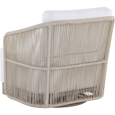 Allariz Swivel Armchair - Greige - Stinson White 109650V 109650V ALLARIZ SWIVEL LOUNGE CHAIR GREIGE STINSON WHITE 3