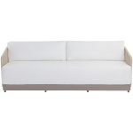 Allariz Sofa - Greige - Stinson White 109652 109652 ALLARIZ SOFA GREIGE STINSON WHITE 1