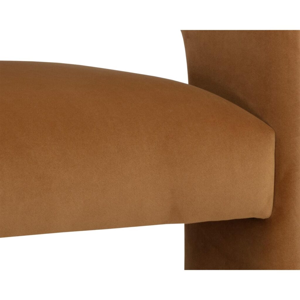 Isidore Lounge Chair - Meg Gold - Image 6