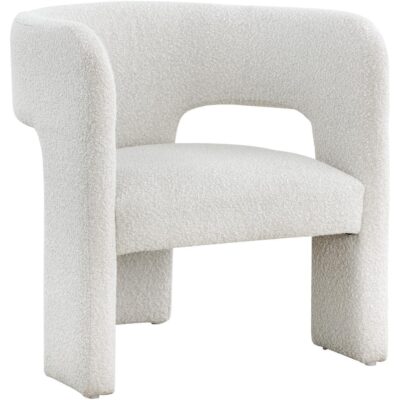 Accent Chairs Burlington - Modern Living 109722 ISIDORE LOUNGE CHAIR COPENHAGEN WHITE