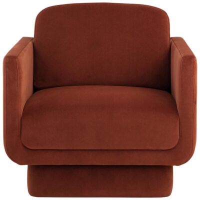 Everton Lounge Chair - Meg Rust 10 Everton Lounge Chair - Meg Rust 109726 109726 EVERTON LOUNGE CHAIR MEG RUST 1
