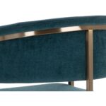 Marris Counter Stool - Gold - Danny Teal 109748 109748 MARRIS COUNTER STOOL GOLD DANNY TEAL 28