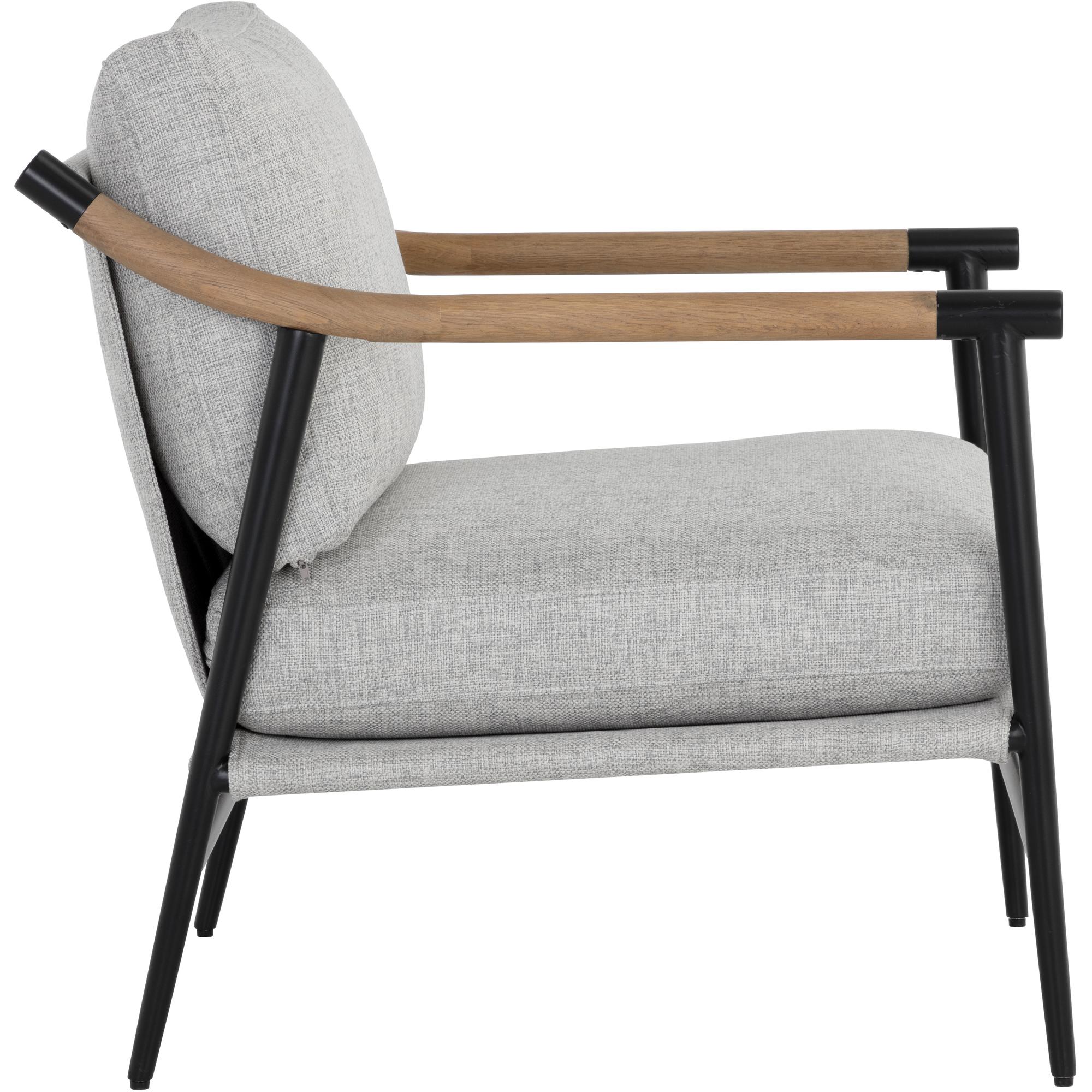 Meadow Armchair - Vault Fog 3 Meadow Armchair - Vault Fog - Image 3