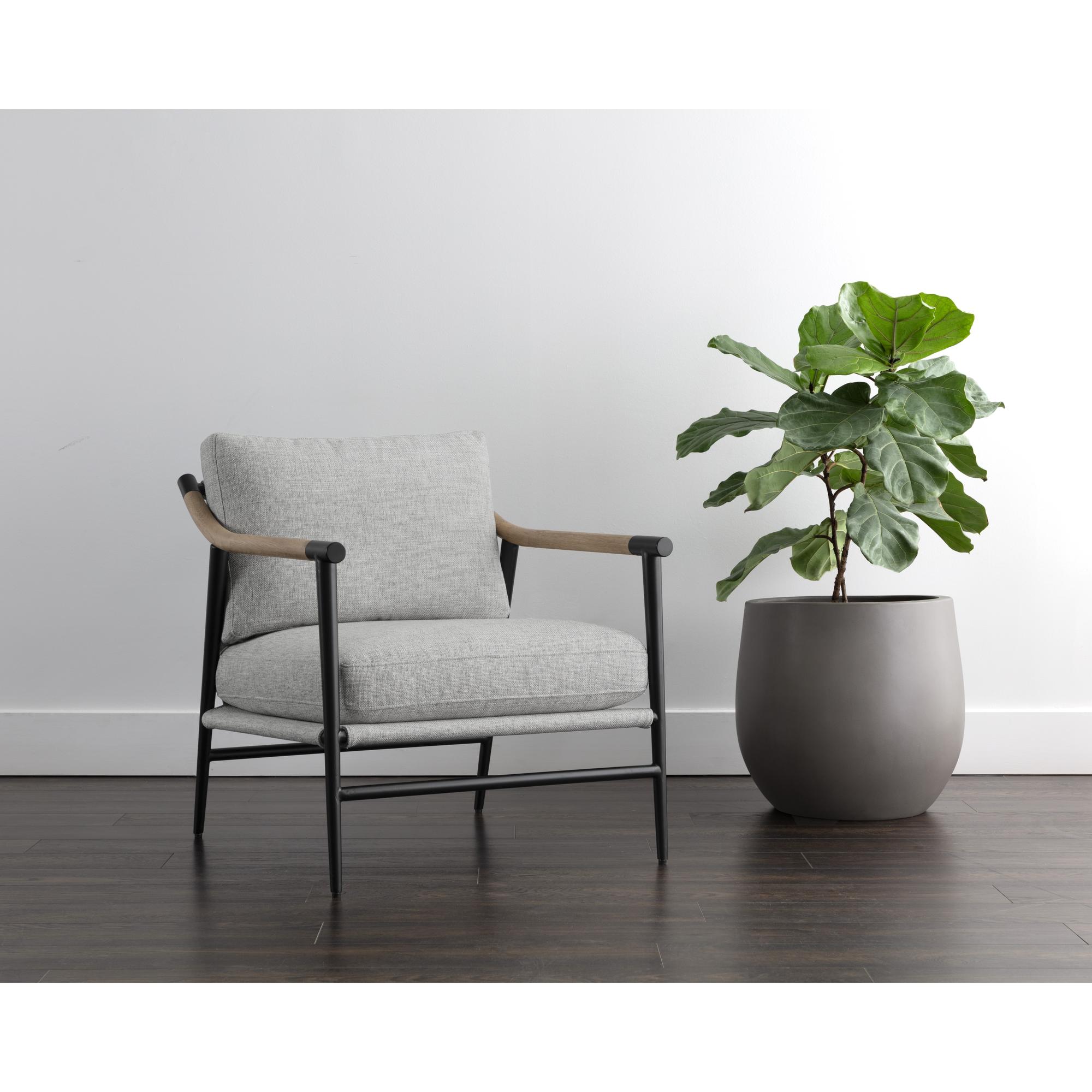 Meadow Armchair - Vault Fog 5 Meadow Armchair - Vault Fog - Image 5