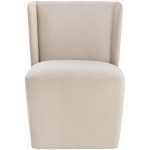 Amita Wheeled Dining Chair - Piccolo Prosecco 109898 109898 AMITA WHEELED DINING CHAIR PICCOLO PROSECCO 1