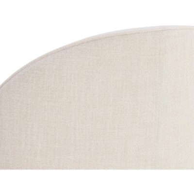 Cavoli Swivel Dining Chair - Effie Linen 14 Cavoli Swivel Dining Chair - Effie Linen 109916V 109916V 7