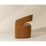 Lloret Wheeled Dining Armchair - Danny Amber 109917 109917 LLORET WHEELED DINING ARMCHAIR DANNY AMBER 2