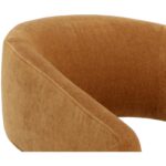 Lloret Wheeled Dining Armchair - Danny Amber 109917 109917 LLORET WHEELED DINING ARMCHAIR DANNY AMBER 27