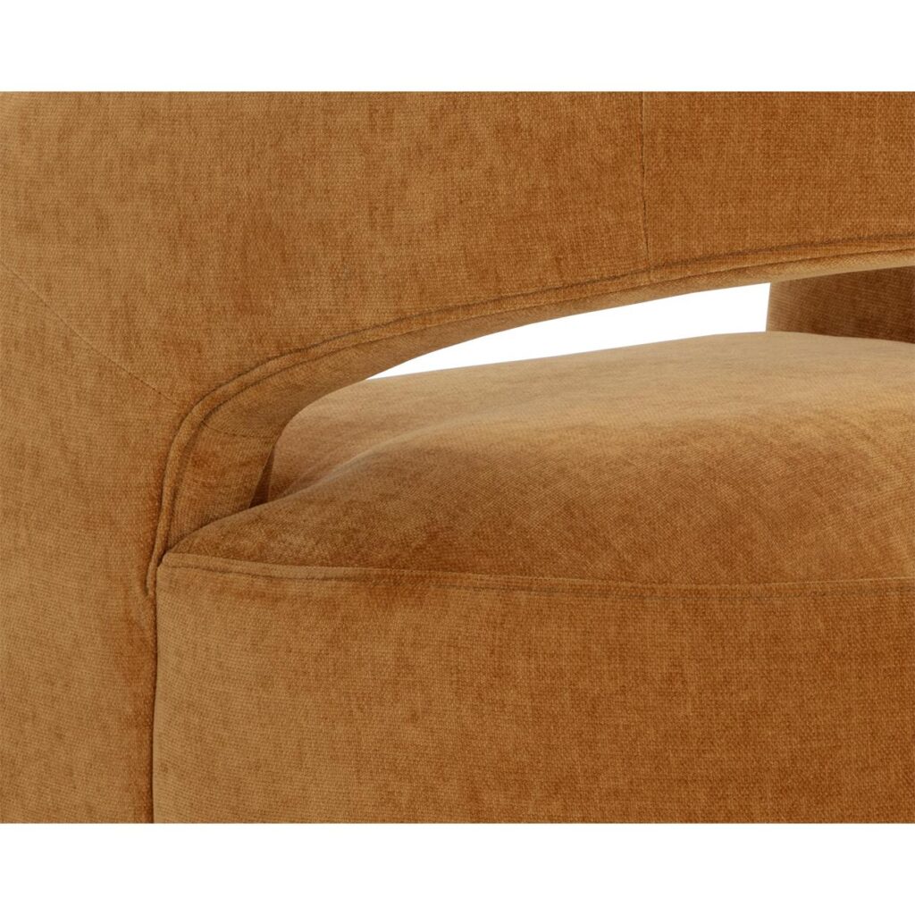 Lloret Wheeled Dining Armchair - Danny Amber - Image 13