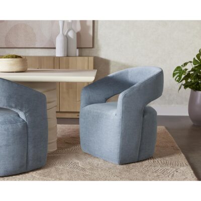 Lloret Wheeled Dining Armchair - Danny Iceberg 109918V 13 Lloret Wheeled Dining Armchair - Danny Iceberg 109918V 109918V 109918V 5