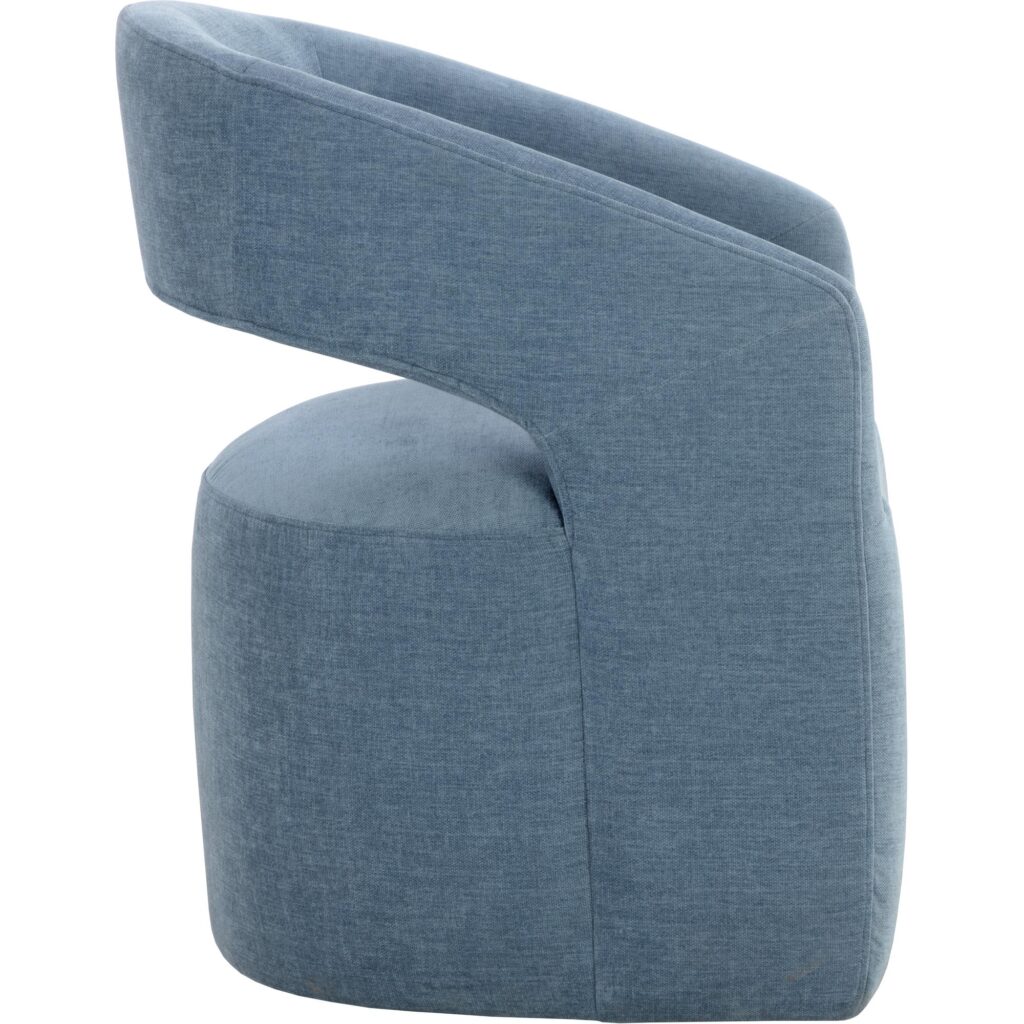 Lloret Wheeled Dining Armchair - Danny Iceberg - Image 3
