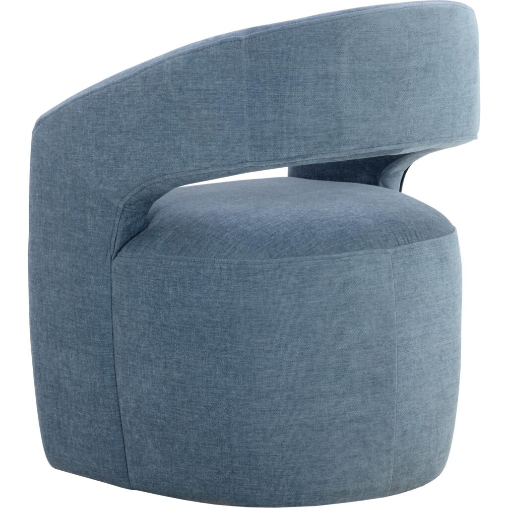 Lloret Wheeled Dining Armchair - Danny Iceberg - Image 4