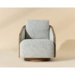 Tasia Swivel Lounge Chair - Merino Cotton 109919 109919V TASIA SWIVEL LOUNGE CHAIR MERINO COTTON 1