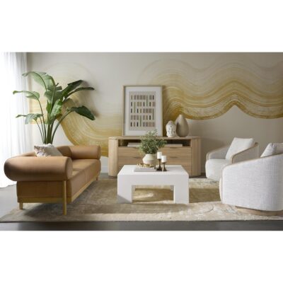 Tasia Swivel Lounge Chair - Merino Cotton 109919V 109919V TASIA SWIVEL LOUNGE CHAIR MERINO COTTON 10