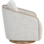 Tasia Swivel Lounge Chair - Merino Cotton 109919 109919V TASIA SWIVEL LOUNGE CHAIR MERINO COTTON 22