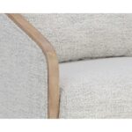 Tasia Swivel Lounge Chair - Merino Cotton 109919 109919V TASIA SWIVEL LOUNGE CHAIR MERINO COTTON 26