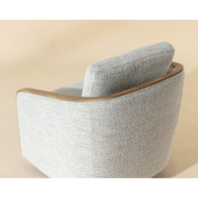 Tasia Swivel Lounge Chair - Merino Cotton 109919V 109919V TASIA SWIVEL LOUNGE CHAIR MERINO COTTON 6