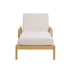 Noelle Lounger - Natural - Palazzo Cream 110041 110041 NOELLE LOUNGER PALLAZO CREAM 1