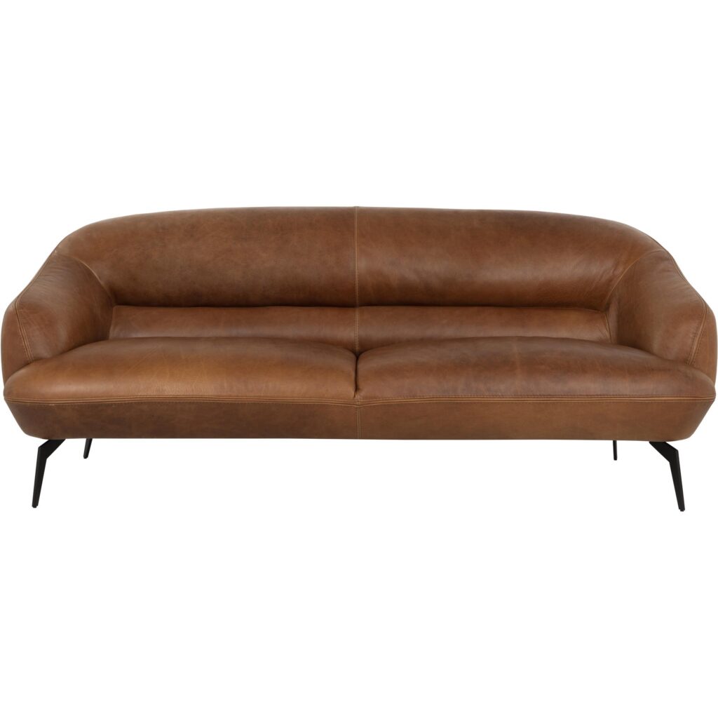 Armani Sofa - Cognac Leather - Image 8