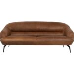 Armani Sofa - Cognac Leather 110089 110089 ARMANI SOFA COGNAC LEATHER 21