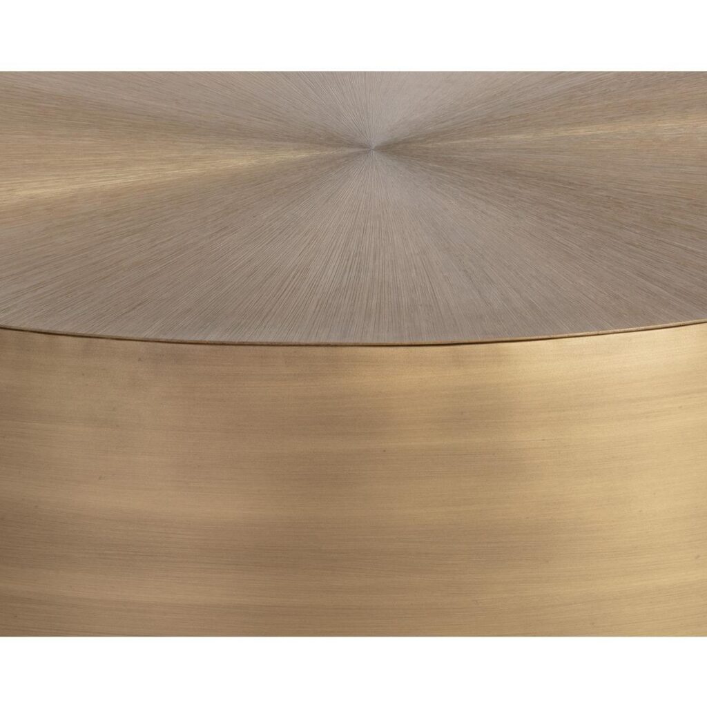 Creed Coffee Table - Large - Antique Gold - Image 5