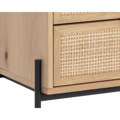 Avida Nightstand - Black - Rustic Oak/Natural 14 Avida Nightstand - Black - Rustic Oak/Natural 110134 110134 AVIDA NIGHTSTAND BLACK RUSTIC OAK NATURAL 6