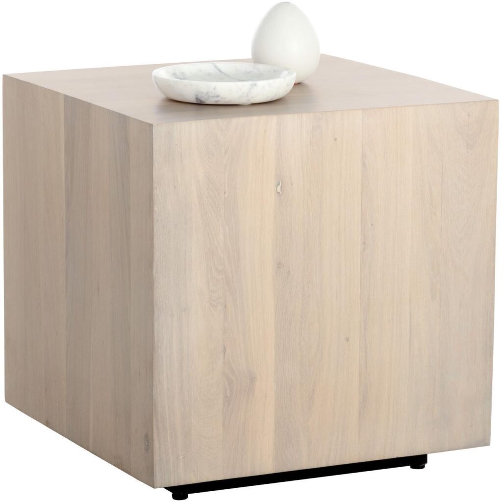 Frezco Side Table - Light Oak