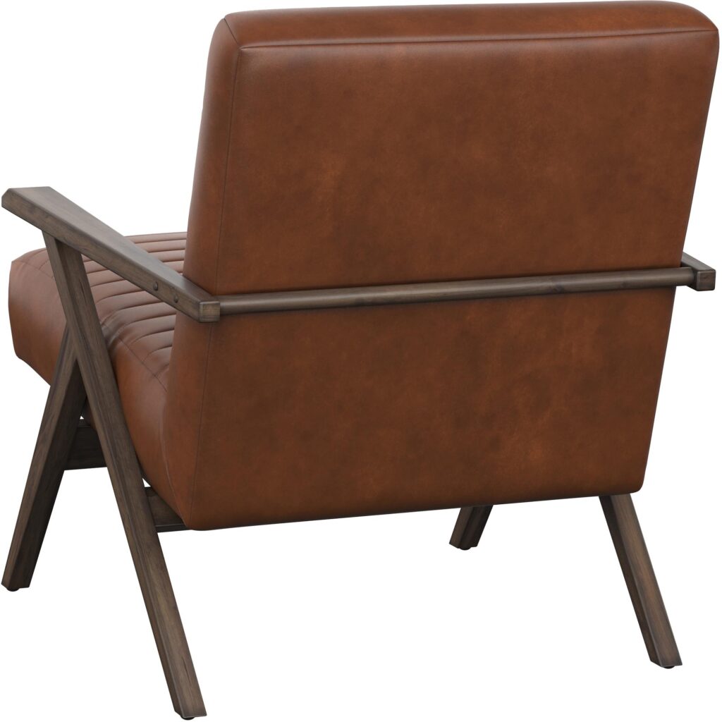 Peyton Lounge Chair - Bravo Cognac - Image 4