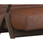 Peyton Lounge Chair - Bravo Cognac 110241 110241 PEYTON LOUNGE CHAIR BRAVO COGNAC 6