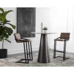 Webber Barstool - Bravo Cognac 110243 110243 WEBBER BARSTOOL BRAVO COGNAC 5