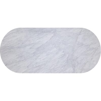 Paloma Dining Table - Oval - White Marble - 84" 9 Paloma Dining Table - Oval - White Marble - 84" 110254 110254 3