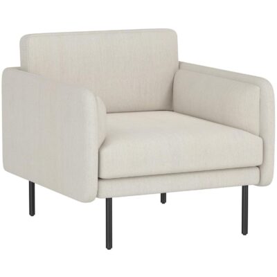 Accent Chairs Burlington - Modern Living 110257 LUELLA ARMCHAIR MINA IVORY