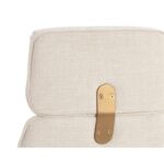 Kalev Office Chair - Chacha Cream 110264 110264 KALEV OFFICE CHAIR CHACHA CREAM 8