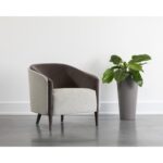 Sheva Armchair - Ernst Sandstone / Meg Ash 110340 110340 SHEVA LOUNGE CHAIR ERNST SANDSTONE MEG ASH 5