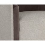 Sheva Armchair - Ernst Sandstone / Meg Ash 110340 110340 SHEVA LOUNGE CHAIR ERNST SANDSTONE MEG ASH 6